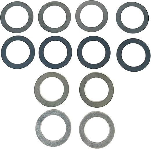 1/2x28 Barrel Shim Kit 5.56 223 Muzzle Brake Alignment Pack of 12