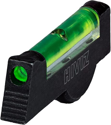 HIVIZHiViz Smith & Wesson Overmolded Fiber Optic Front Sight (Green)