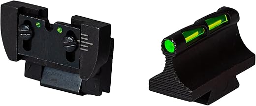 HIVIZ RG1022 Ruger 10/22 Front and Rear Combo Pack,Green, Red, White